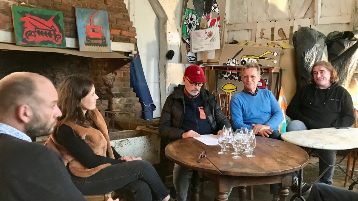 Sarah, Maximilien de Wazières, et JeanElie Bonnay La